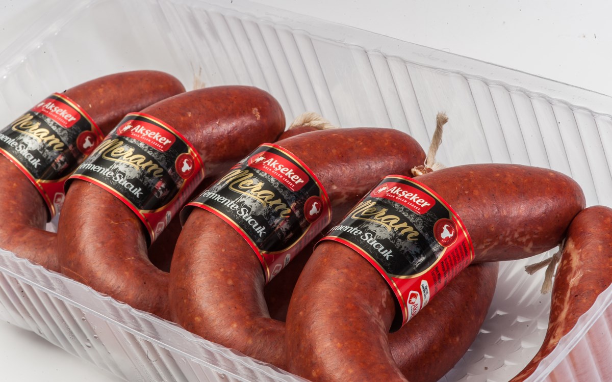 Akşeker Meram Fermented Coil Soudjouk